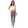 Women's Jeans High Waist Faux Denim Leggings with Pockets - 4 of 4