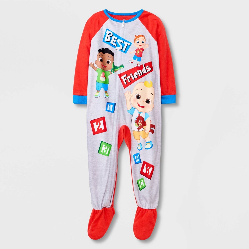 Size 3T Cocomelon Best Friends Toddler Footie Pajama Sleeper-Toddler 