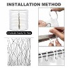 LunaLulinlk Striped Fabric Shower Curtain - 4 of 4