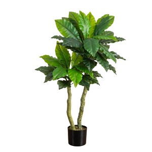 Nearly Natural 4-ft UV Resistant Artificial Bird Nest Fern Tree (Indoor/Outdoor) - 1 of 1