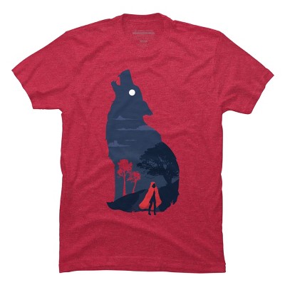 Men's Design By Humans Walking in the dark By StevenToang T-Shirt