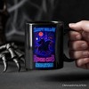 Sleepy Hollow Headless Horseman Personalized Mug, Neon Effect Halloween Gift with Custom Name Black 12oz - 3 of 3