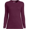 Lands' End Women's Cotton Rib T-shirt - 3 of 3