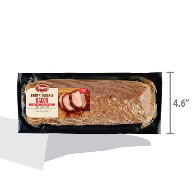 Tyson Brown Sugar and Bacon Pork Loin Filet - 1.5lb