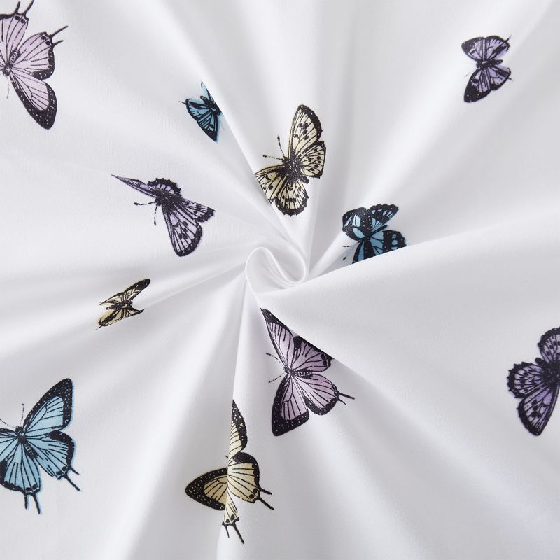 Butterflies Microfiber Kids' Sheet Set By Sweet Home Collection™, 3 of 6