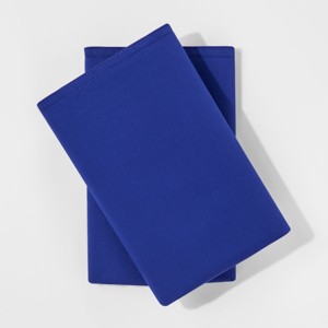 Modern Pillowcases (Standard) Blue Hem 300 Thread Count - Project 62 + Nate Berkus