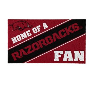 Evergreen University of Arkansas, PVC Mat COLOR - 1 of 4