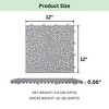 Interlocking Deck Tiles, Outdoor Waterproof & Anti-slip, for Patio, Balcony, Pool Side, Bathroom, Shower, Balcony, Porch - 2 of 4