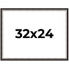 PosterPalooza | Simple Silver Picture Frame - UV Acrylic, Backing Board, Hanging Hardware Included - 2 of 4