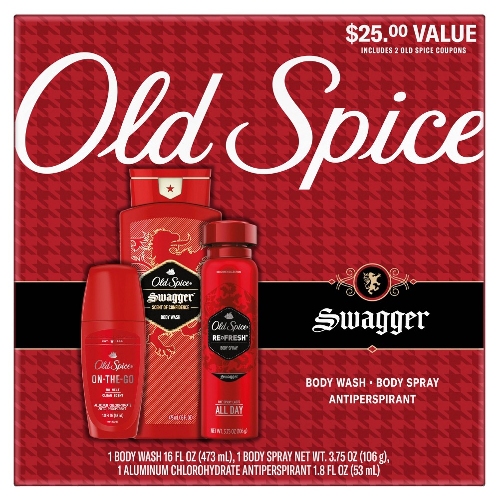 Old Spice Swagger Holiday Gift Set - 3ct