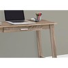 PAGED Simple Modern Computer Desk, 47.25" Home Office Desk with Wooden Desktop and X-design Metal Legs for Office, Study - 4 of 4