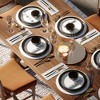 Maven Lane Leon Traditional Wooden Dining Table in Antiqued Finish - 3 of 4