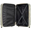 Wooakway Carry-on 3-Piece Hardshell Luggage Sets (20", 24", 28") with PC+ABS, TSA-Approved Lock, Spinner Wheels & Double Zippers - 3 of 4
