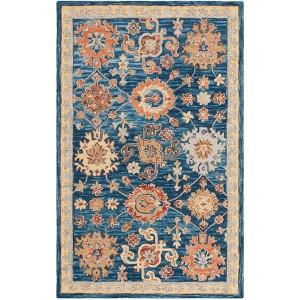 Blossom BLM407 Handmade Tufted Rug - Safavieh - 1 of 4