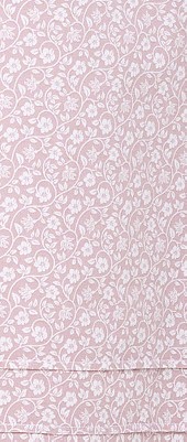 white floral on mauve