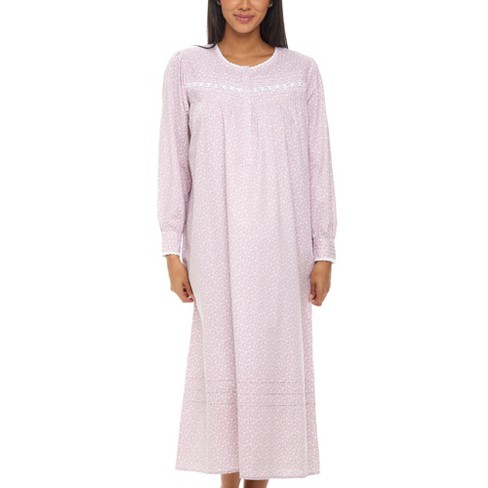 The 1 for U Womens Nightgowns Cotton - Nightgowns & Sleepshirts Vintage  Rose XS at  Women's Clothing store