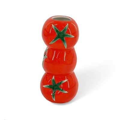 Novelty Ceramic Vase Tomato - Bullseye's Playground™