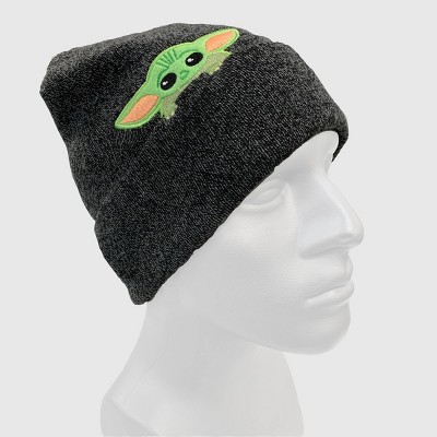 Men's Star Wars Beanie Flat Brim - Gray One Size