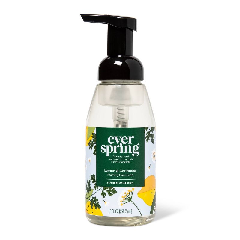 Foaming Hand Soap - Lemon &#38; Coriander - 10 fl oz - Everspring&#8482;, 1 of 6