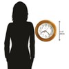 Howard Miller Grantwood Wall Clock 620174 Champagne Oak - 2 of 3
