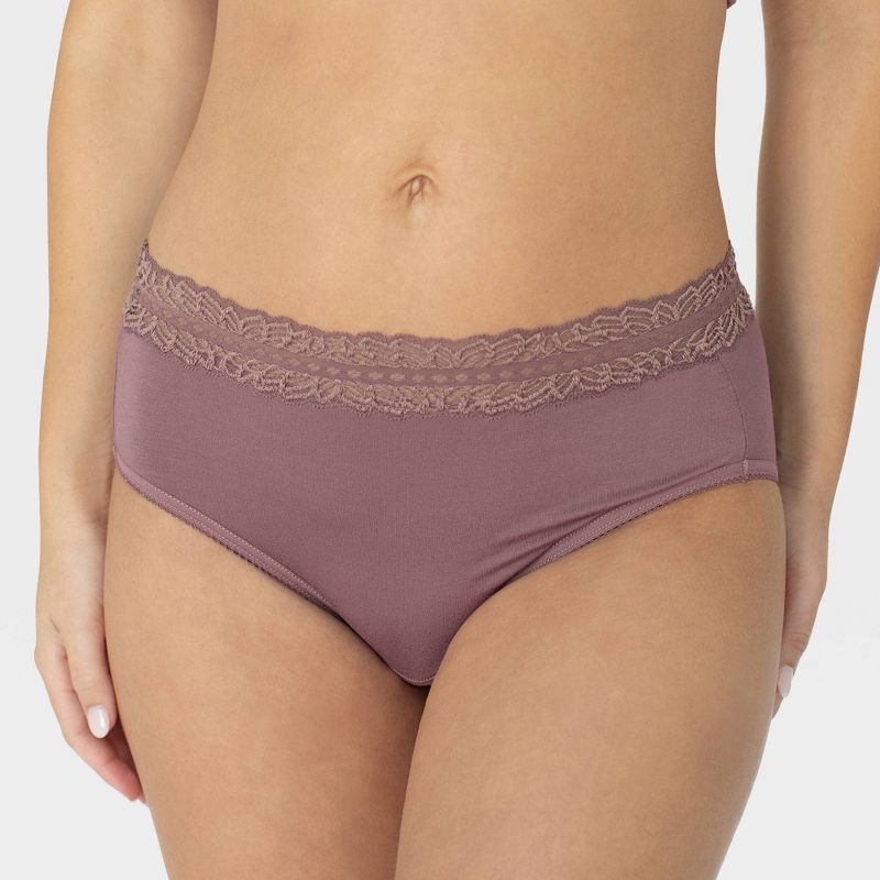 Kindred Bravely Women's 5pk Lace Post-Partum Briefs, 3 of 9