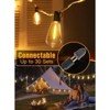 Ollny ST38 Warm White Outdoor Patio Lights (15 Bulbs, IP45 Waterproof, Connectable, 2200k) - 4 of 4