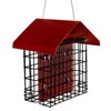 JCS Wildlife Metal House Double Suet Cage - 2 of 3