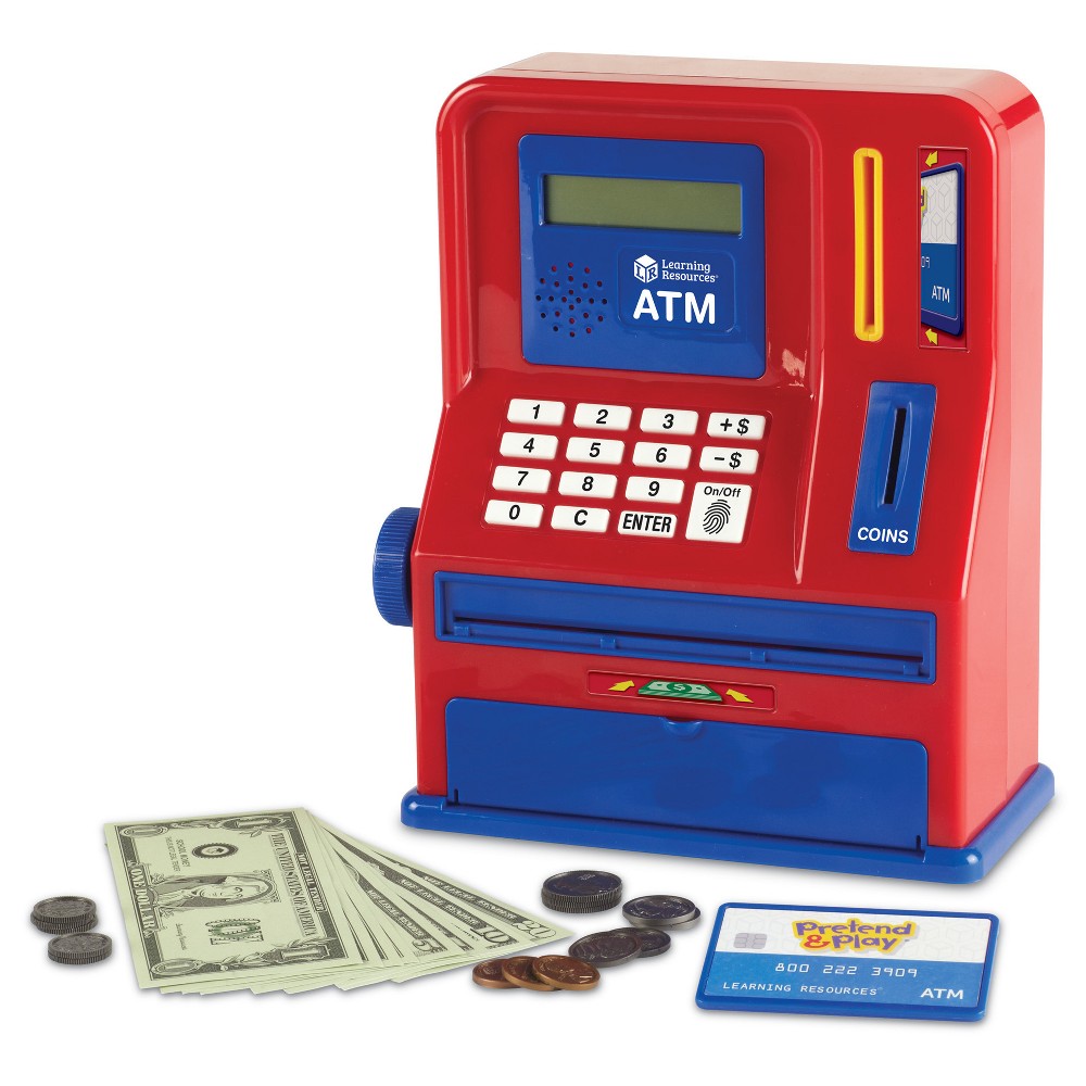 UPC 765023026252 product image for Learning Resources Pretend & Play Teaching ATM Bank | upcitemdb.com