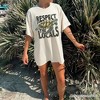 Respect the Locals Turtles T-Shirt, Retro Grunge White and Natural Tee for Ocean and Beach Lovers| OrnamentallyYou - 4 of 4