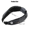 Unique Bargains Women's Sparkle Bling Mesh Faux Pearl Rhinestone Padded Headband 1.3 Inch Wide 1 Pc - 4 of 4