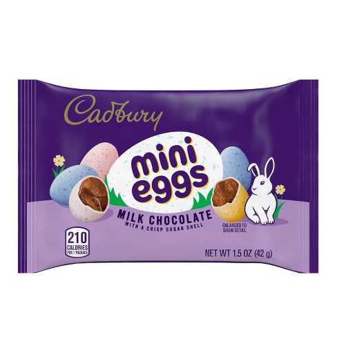 Cadbury Mini Eggs Milk Chocolate Easter Candy - 1.5oz : Target