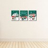 Big Dot of Happiness Camper Christmas - Red and Green Wall Art and Holiday Home Decor - 7.5 x 10 inches - Set of 3 Prints - 3 of 4
