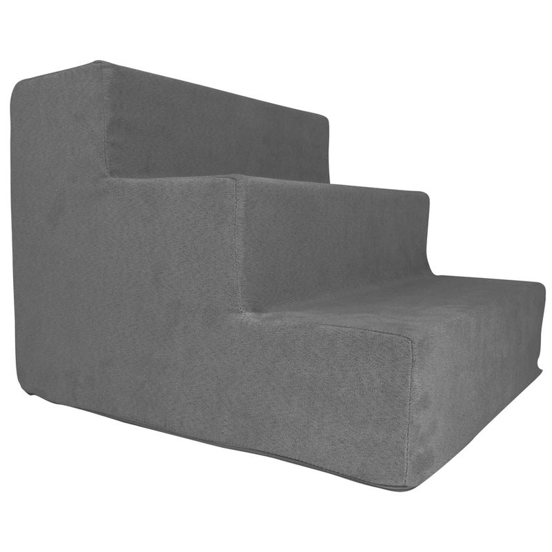 Precious Tails High Density Foam Steps Dog Stairs - Gray, 5 of 9