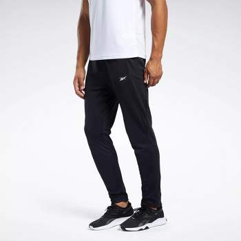 Reebok Womens Solid Athletic Track Pants, Black, X-Small