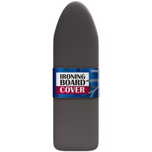 Bryt Ironing Board Cover and Pad, Heavy Duty Scorch Resistant Iron Board Cover with Padding for Standard Ironing Board,15 X 54, Grey - 1 of 4