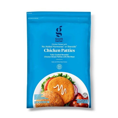 Chicken Patties - Frozen - 3lbs - Good & Gather™ - image 1 of 1