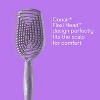 Conair Scalp Care Flexi Head Paddle Detangling Hair Brush - All Hair - Purple - 4 of 4
