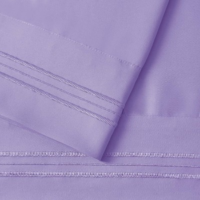Lavender Hypoallergenic Cotton Standard/Queen Pillowcases Set