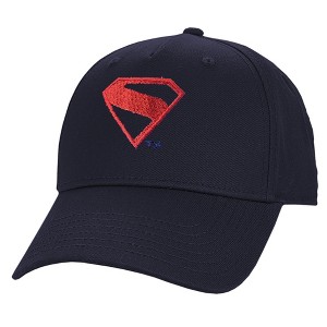 帽子 syuman. 2025ss cap Superman 2025 Monochrome Shield Embroidery 5 Panel Structured Hat