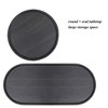 LIVAREEmlen Round Coffee Table with Storage Tray 2 Tier Oval End Tables Wooden Small Side Table for Living Room - 4 of 4