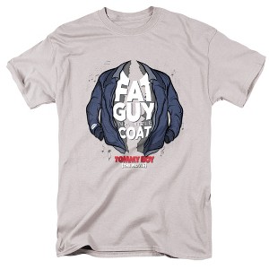 Tommy Boy Little Coat Adult T-Shirt Silver - 1 of 4