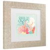 Trademark Fine Art - Gia Graham Under the Sea II Matted Framed Art - 3 of 4