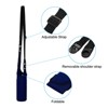 Unique Bargains Neoprene Insulated Removable Shoulder Straps Water Bottle Sling Bags 2.64"x7.28" 2 Pcs Navy Blue - 4 of 4