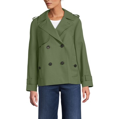 Lands' End Women's Trench Rain Jacket