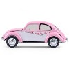 1950 Volkswagen Beetle "Botanical Beetle" Pink & White with Graphics "Club Vee-Dub" Series 1/64 Diecast Model Cars by Greenlight - 3 of 4