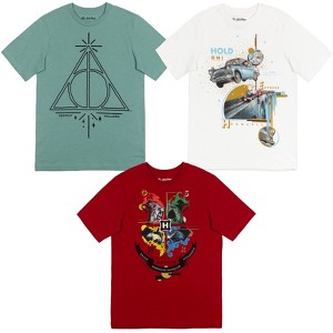 Harry Potter 3 Pack T-Shirts Little Kid to Big Kid - 1 of 4