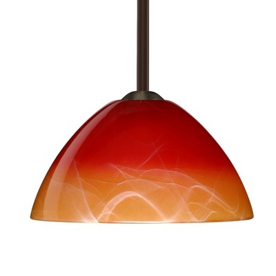 Besa Lighting Tessa 1 - Light Pendant in  Bronze