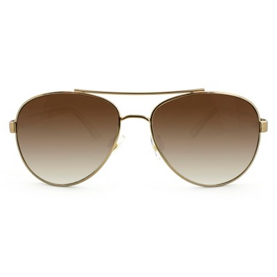 Women's Aviator Sunglasses - A New Day™ Bronze