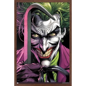 Trends International DC Comics The Joker - Crowbar Framed Wall Poster Prints - 1 of 4