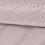 quilted light dusty pink/grey purple-17.3 inch